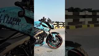 Ns bike modification Ns 200 stand video  ns200 automobile bike yamahanmax indianbikes [upl. by Siramed493]