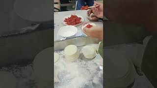 How to make jiaozi jiaozi dumplings chinesefood shortvideo [upl. by Selia791]