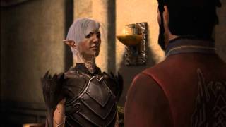 Dragon Age 2  Romance between Fenris and male Hawke  Hot scene [upl. by Crane]