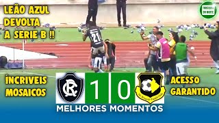 Remo x São Bernardo  5ª Rodada da 2ª Fase  Serie C 2024  Melhores Momentos [upl. by Bolten]