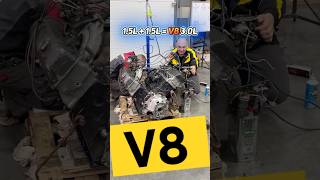 V8 из двух 15L моторов  КАК ЗВУЧИТ [upl. by Eddra]