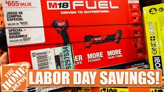 Tool Savings at Home Depot for Labor Day [upl. by Lutero]