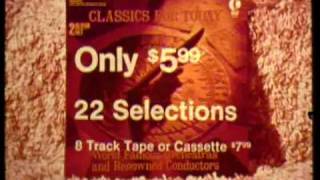 Ktel Records quotClassics For Todayquot commercial [upl. by Elatsyrk72]