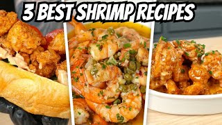 How To Cook Shrimp 3 Different Delicious Ways Easy Shrimp Recipes [upl. by Bondie]