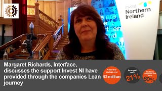 Invest NI Lean Conference 2016  Interface  Margaret Richards Manager [upl. by Revlis980]