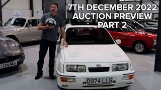 7th of December Classic Car Auction Video Catalogue part two with Paul Cowland [upl. by Allina]