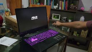 Laptop gaming unboxing Asus TUF A15 Ryzen 5 7535HS  RTX 2050 [upl. by Leroy]