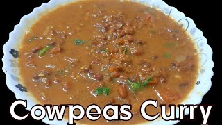 Cowpea beans Recipe  Karamani Kulambu in Tamil  Thatta Payaru Kulambu in Tamil [upl. by Htebazila]