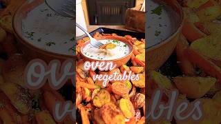 QUICK OVEN VEGETABLES  easy roasted recipe [upl. by Llerehs874]