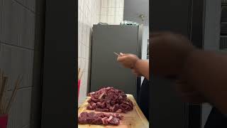 Espetinho de carne bovina [upl. by Annod]