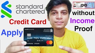 Instant Approval  How to Online Apply Standard Chartered credit Card without any Document [upl. by Anhaj]