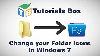 how to change your folder icons in windows 7 amp 8 [upl. by Ailehpo]