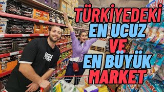 TÜRKİYENİN EN UCUZ VE EN BÜYÜK MARKETİ [upl. by Mhoj]