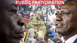 LIVE PUBLIC PARTICIPATION AT BOMAS OF KENYA AS GROUND TURN HOSTILE [upl. by Siroved]