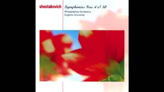 SHOSTAKOVICH Symphony No 10 in E minor op 93  Ormandy·Philadelphia Orchestra [upl. by Ylicec]