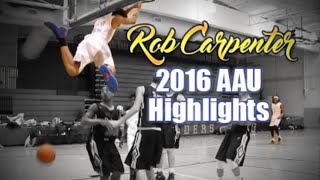 Rob Carpenter 2016 AAU Highlights [upl. by Gascony]