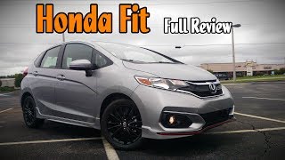 2018 Honda Fit Full Review  EXL EX Sport amp LX [upl. by Cressy]