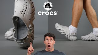 are these the BEST Crocs of 2023 Croc ECHO Clogs on feet and review [upl. by Arhat338]