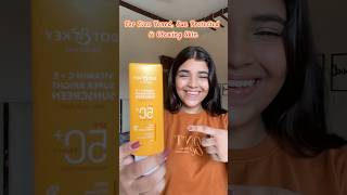 Lightweight Sunscreen  Oily Skin😍IshaChandnani oilyskin sunscreen ytshortsviral skincare [upl. by Heer127]