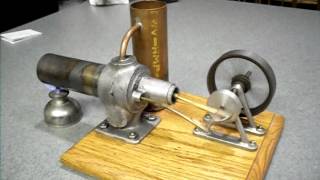 Anderson Machine Works Water Cooled Stirling Engine Video 2 [upl. by Nelleoj]