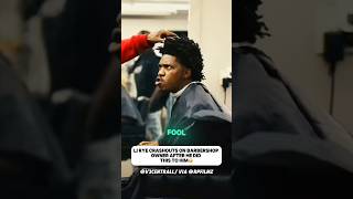 LI Rye CRASHS OUT On Barbershop Owner After He Did This To Him😳 atlanta rapper [upl. by Anotal503]