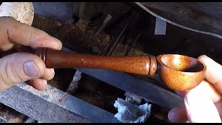 Woodturning  Lets make a wooden spoon [upl. by Annahael357]