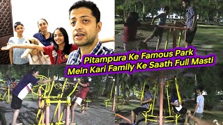 Pitampura Ke Famous Society Park Ka Complete Tour Video [upl. by Quartis688]