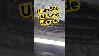 Hisun 500 LED utv hisun ledlights [upl. by Acirt]