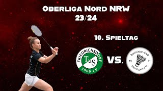 TuS Friedrichsdorf 1 vs BC Herringen  Oberliga Nord NRW  Saison 20232024 [upl. by Blakeley231]