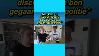 😯🚗 Enzo Knol biedt excuses aan voor discussie politie enzoknol politie vlog [upl. by Maurilia]