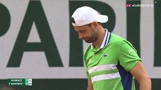 French Open 2024 Hubert Hurkacz vs Grigor Dimitrov Highlights Roland Garros 🔴 [upl. by Eimmat]