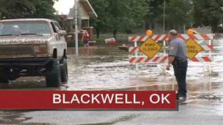 BLACKWELL SEPTEMBER 2008 FLOOD CLIP 1 of 2 [upl. by Fleda677]