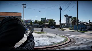 KAYSO from GHOST TOWN spinning his OPPS with a BINARY in GTA 5 RP [upl. by Aholla]