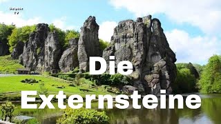 Die Externsteine  bei HornBad Meinberg  ein magischer Kraftort [upl. by Etheline]