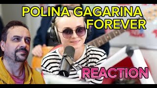 POLINA GAGARINA FOREVER Полина Гагарина  Навек LIVE  Авторадио REACTION [upl. by Kassity536]