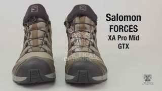 Salomon Forces XA Pro Mid GTX Product review [upl. by Vaclava]