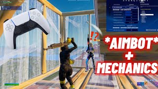 NEW Best Controller Settings🎯  AIMBOT  MECHANICS  Fortnite Chapter 5 Season 4  zhy [upl. by Asirac567]