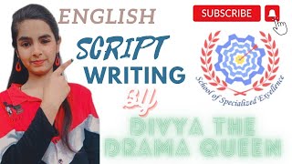 English script writingscreenplaysose [upl. by Eseerehc]