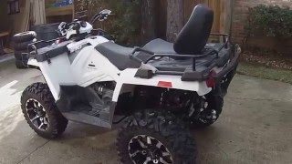 new tire set up on 2015 Polaris 570 touring [upl. by Reivaz]