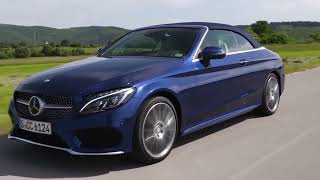 Mercedes C 400 4MATIC Cabriolet Brilliant Blue  Design [upl. by Dyer834]