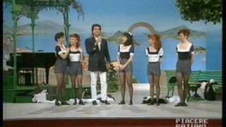 Toto Cutugno Piacere Raiuno a Napoli 1991 [upl. by Dam]