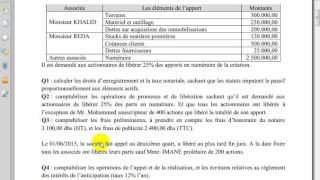 comptabilité des sociétés S4 partie 16 quot Étude de cas de la constitution dune SA quot [upl. by Helali]