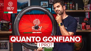 Tubeless e copertoncini a quali pressioni pedalano i Pro [upl. by Lavud]