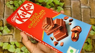 KITKAT DARK CHOCOLATE COVERED WAFER  🍫✨ [upl. by Nore549]