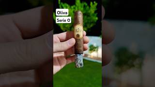 🔥💨 OLIVA Serie O cigar cigars cigarlife olivacigars cigarshow asmr shorts lighter [upl. by Athenian]