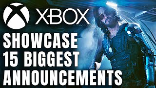 15 Biggest Announcements At Xbox Games Showcase 2023 [upl. by Morville898]