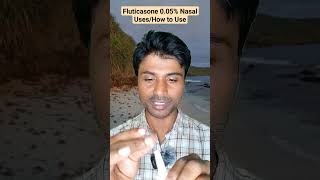 Fluticasone nasal spray uses  How to Use medicine nasalSpray nezaflowintelugu [upl. by Eigroeg]