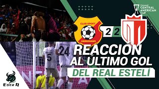 ASÍ REACCIONA Y CELEBRA UN 🇬🇹GUATEMALTECO UN 🇲🇽MEXICANO Y UN 🇨🇷TICO AL ÚLTIMO GOL DEL 🚂🚂Real Estelí [upl. by Gunning]