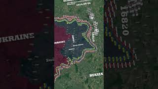 Ukraine Invasion of KurskКурск Everyday Aug 2024  Nov 2024  Animated Map [upl. by Emiaj]