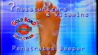 2011 Gold Bond Foot Cream Commercial [upl. by Artimas143]